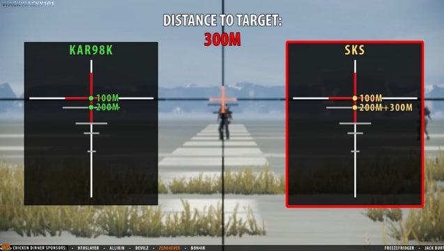 Cách bắn Kar98 và SKS với scope 4x